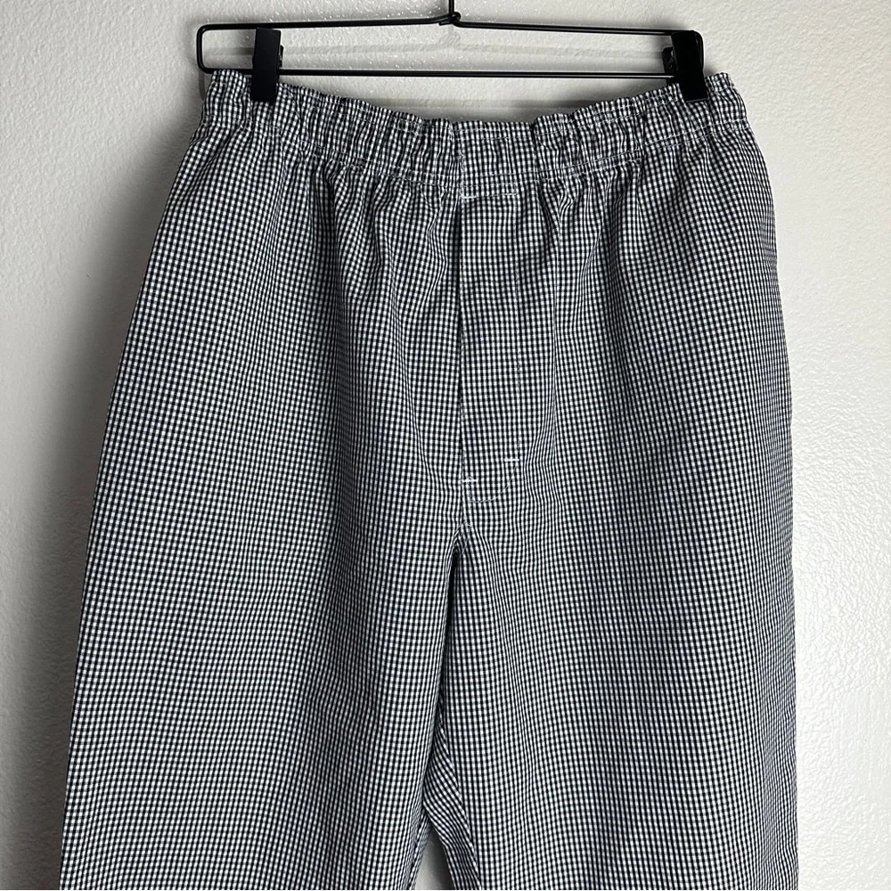 Black White Pants Design Unisex